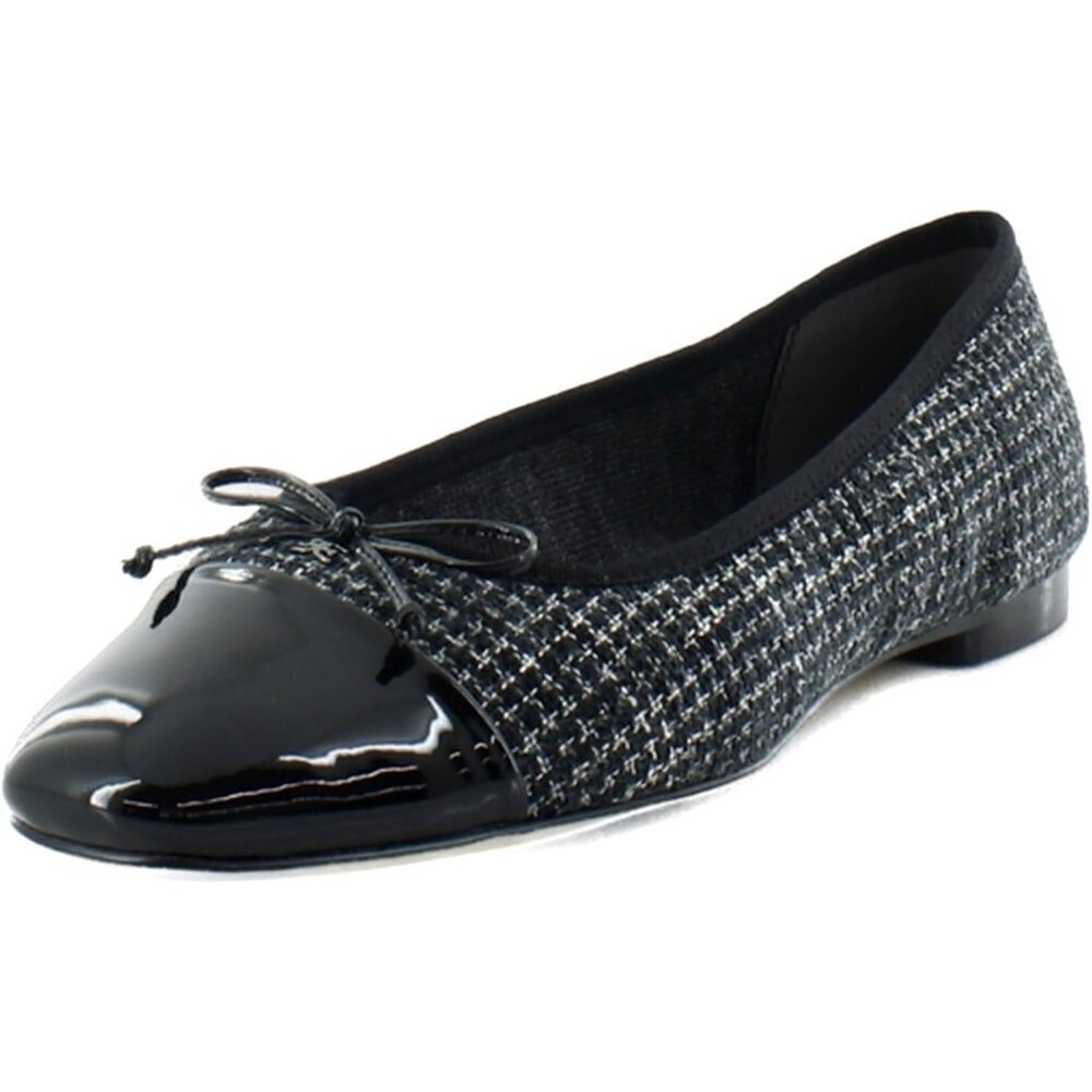 Sam Edelman Womens Boucle Multi Synthetic Pull-On Rounded Toe Marley Ballet Flat